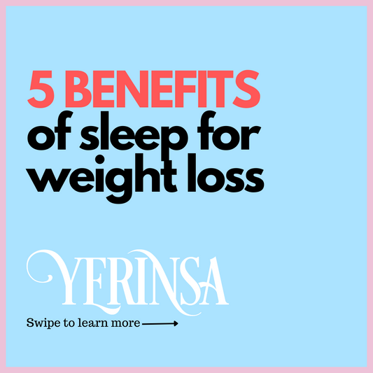 5 Benefits of Sleep for Weight Loss