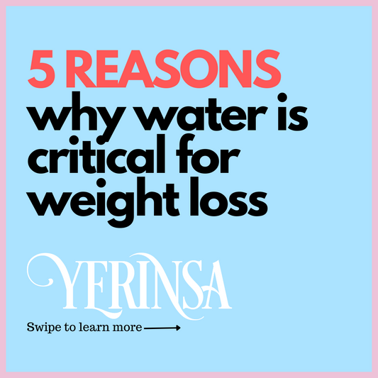 5 Reasons Why Drinking Water Is Critical for Weight Loss