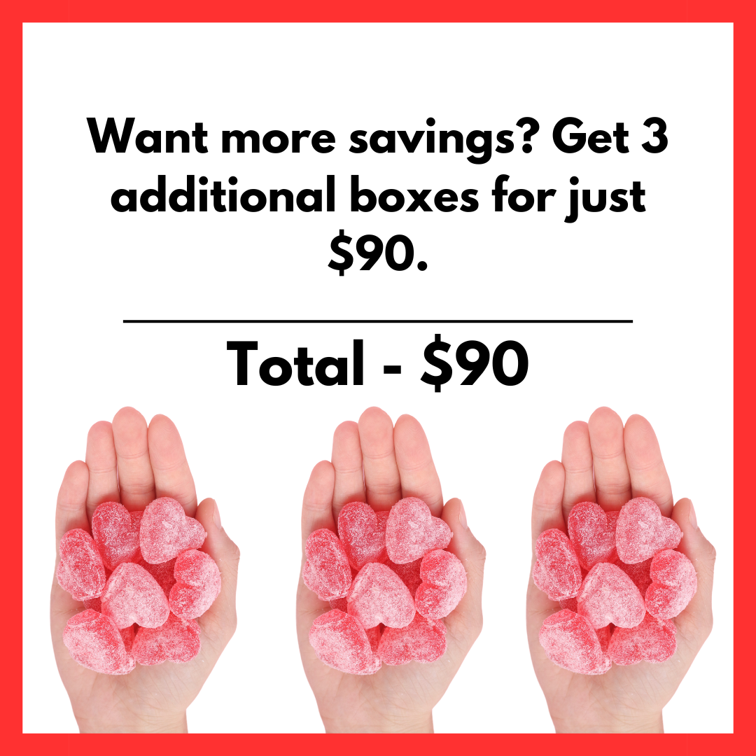 LUVI - 3 BOXES for $90